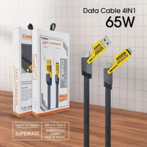 Kabel Data Max Fast Charging 65W 4 IN 1 - NSY