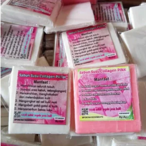 Sabun Susu Collagen Putih & Pink - DNY