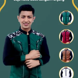 Baju Koko Batik Ukuran M-XL - DNY