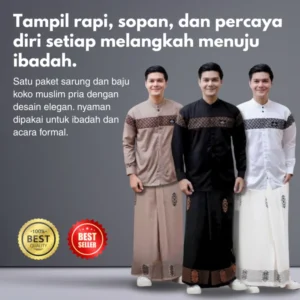 Sarung dan Koko Muslim Premium - NSY